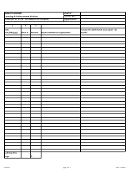 Form LE-21 Schedule A &quot;Distribution of Proceeds&quot; - Colorado