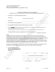 Document preview: Amended and Restated Articles of Organization - Limited Liability Companies - Sample - Colorado