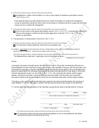 Articles of Association - Limited Partnership Associations - Sample - Colorado, Page 2