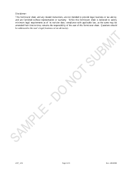 Articles of Association - Limited Partnership Associations - Sample - Colorado, Page 3