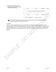 Articles of Dissolution - Article 55 Cooperative Associations - Sample - Colorado, Page 2