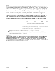 Statement of Correction Correcting a Mistakenly Filed Domestic Entity That Was Meant to Be a Different Form of Domestic Entity - Limited Liability Limited Partnerships - Colorado, Page 5