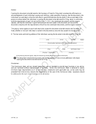 Articles of Incorporation for a Cooperative - Article 56 Cooperatives - Sample - Colorado, Page 3