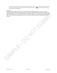 Amended and Restated Articles of Incorporation - Public Benefit Corporations - Sample - Colorado, Page 2