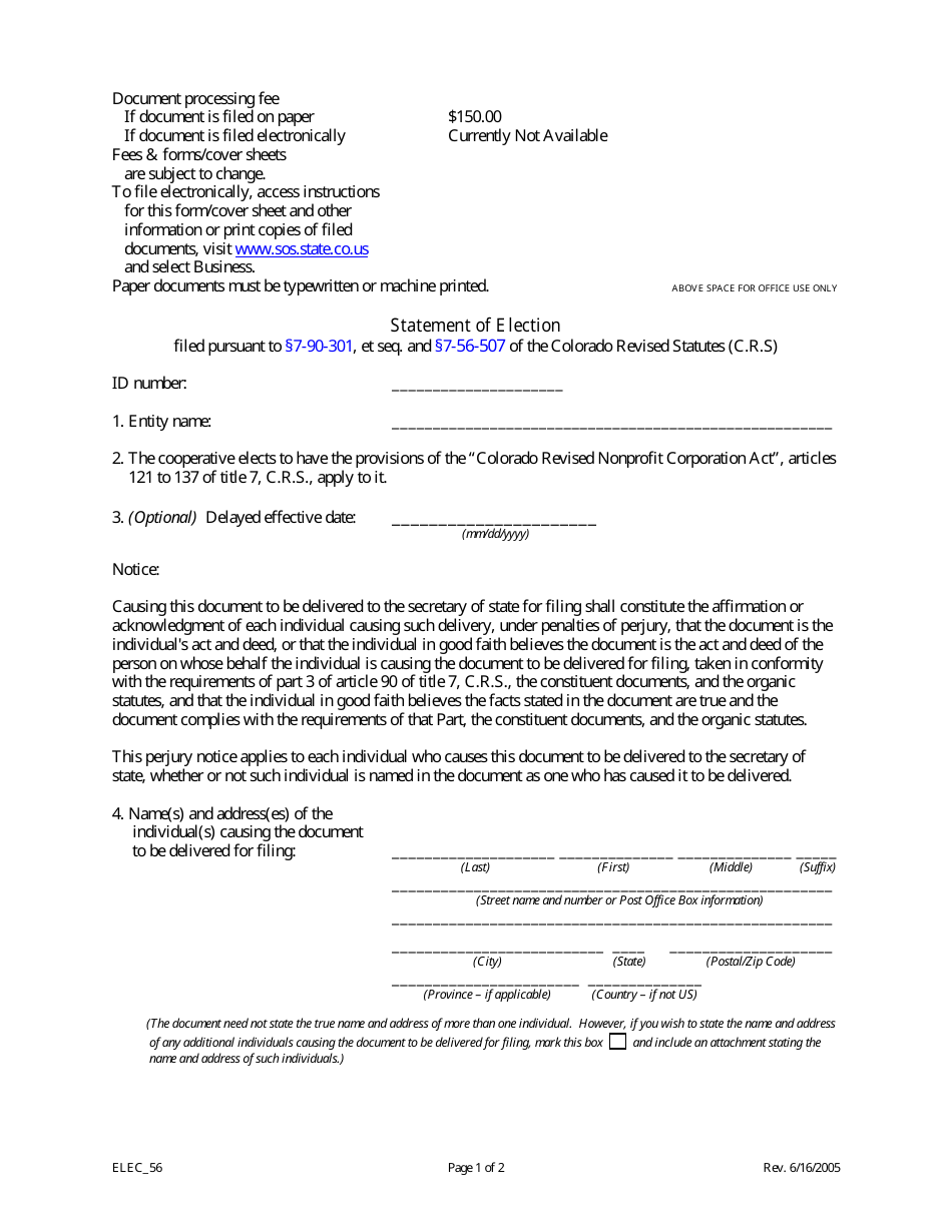 How to write an election statement image