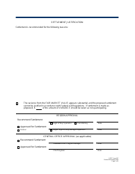 CDOT Form 227 Recommendation for Settlement - Colorado, Page 2