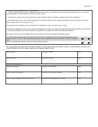 Form DCF-043 Verification of Requirements for Licensure - Connecticut, Page 4