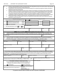 Form DCF-418-AG Annual Agreement for Guardianship Subsidy - Connecticut, Page 2