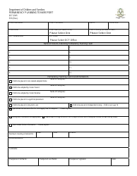 Document preview: Form DCF-2045 Permanency Planning Team Report - Connecticut