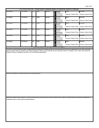 Form DCF-805 Assessment for Licensure for a Relative, Fictive Kin or Independent (Interstate Compact) Foster Home - Connecticut, Page 3
