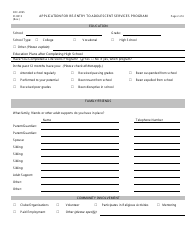 Form DCF-2095 Application for Re-entry to Adolescent Services Program - Connecticut, Page 2