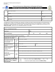 Document preview: Form DCF-Probate-2147 Medical Questionnaire/Request for Information - Connecticut