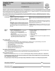 Document preview: Form DCF-2236 Notice of Privacy Practices - Connecticut (Vietnamese)