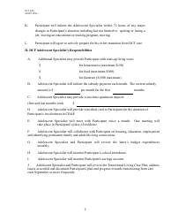 Form DCF-2251 Community Housing Assistance Program (Chap) Contract - Connecticut, Page 3