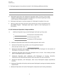 Form DCF-2252 Community Housing Employment Enrichment (Cheer) Conract - Connecticut, Page 3