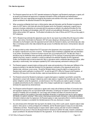 Form DCF-4200 Data Use Agreement - Connecticut, Page 2