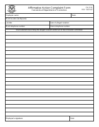Form CN2101 &quot;Affirmative Action Complaint Form&quot; - Connecticut