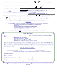 Formulario HIGF-01 Solicitud De Reembolso Del Home Improvement Guaranty Fund (Fondo De Garantia Para Mejoras En El Hogar) - Connecticut (Spanish), Page 2