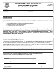 Form CN4401/1 Authorization to Obtain and/or Disclose Protected Health Information - Connecticut, Page 2