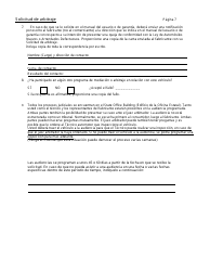 Solicitud De Arbitraje - Programa De Resolucion De Disputas Sobre Automoviles - Connecticut (Spanish), Page 10