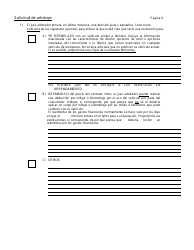 Solicitud De Arbitraje - Programa De Resolucion De Disputas Sobre Automoviles - Connecticut (Spanish), Page 11