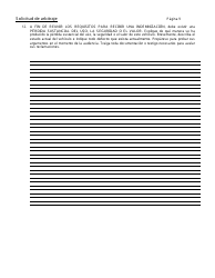 Solicitud De Arbitraje - Programa De Resolucion De Disputas Sobre Automoviles - Connecticut (Spanish), Page 12