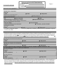 Solicitud De Arbitraje - Programa De Resolucion De Disputas Sobre Automoviles - Connecticut (Spanish), Page 2