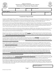 Document preview: Form DPS-404-C Advisement of Pawnbroker Requirements - Connecticut