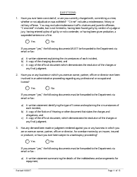 Connecticut Surety Bail Bond Initial License Application Form - Connecticut, Page 11