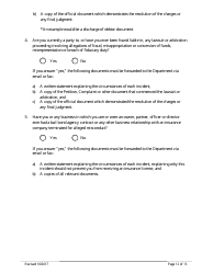 Connecticut Surety Bail Bond Initial License Application Form - Connecticut, Page 12