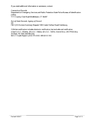 Connecticut Surety Bail Bond Initial License Application Form - Connecticut, Page 5