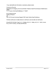 Connecticut Surety Bail Bond Initial License Application Form - Connecticut, Page 7