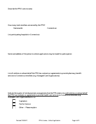 Preferred Provider Network (Ppn) License Application Form - Connecticut, Page 4