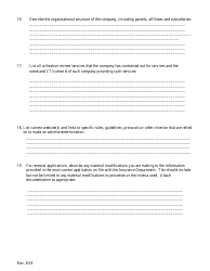 Utilization Review License Application Form - Connecticut, Page 10