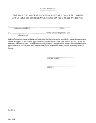 Utilization Review License Application Form - Connecticut, Page 6