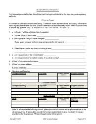 Medical Discount Plant (Mdp) License Renewal Form - Connecticut, Page 6