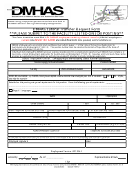 Document preview: Form CT-HR-12 Dmhas Lateral Transfer Request Form - Connecticut