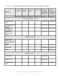 Form FMLA-HR1 Employee Request for Family and Medical Leave Entitlements - Connecticut, Page 3