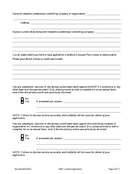 Medical Discount Plan (Mdp) License Renewal Form - Connecticut, Page 3