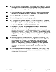 Medical Discount Plan (Mdp) License Renewal Form - Connecticut, Page 6
