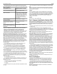 IRS Form W-9 &quot;Request for Taxpayer Identification Number and Certification&quot;, Page 4