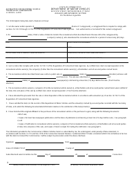 Document preview: Form H-128 Affidavit of Recreational Vehicle Transfer by Campground - Connecticut