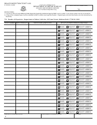 Document preview: Form K-159 Dealer Inspection Ticket Log - Connecticut