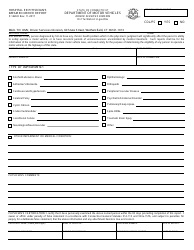 Document preview: Form P-142ER Hospital Er Physician's Impaired Driver Report - Connecticut