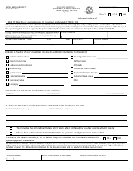 Form P-40 &quot;Initial Medical Request&quot; - Connecticut