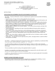 Instructions for Form K-7 &quot;Application for Automobile Dealer's or Repairer's License&quot; - Connecticut