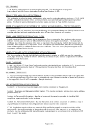 Instructions for Form K-7 Application for Automobile Dealer&#039;s or Repairer&#039;s License - Connecticut, Page 2