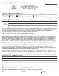 Form K-158 &quot;Surety Bond - Motor Vehicle - Dealer Repairer/Limited Repairer, or Leasing/Renting Co.&quot; - Connecticut