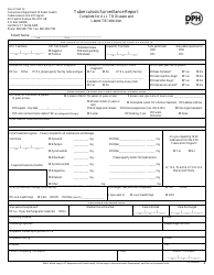 Tuberculosis Surveillance Report Form - Connecticut, Page 2