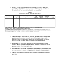 Certificate of Need Application Packet - Connecticut, Page 5
